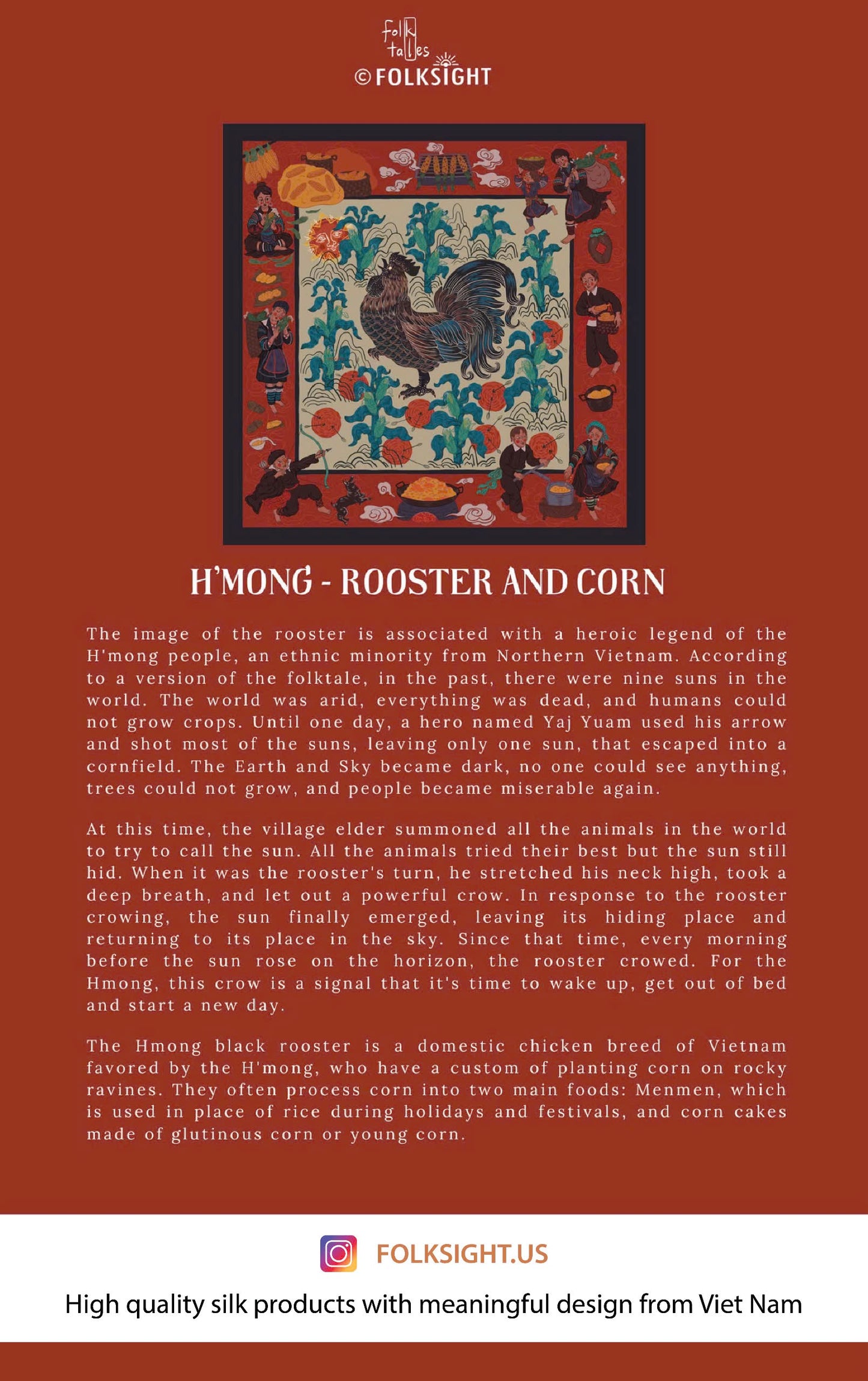 Rooster and Corn
